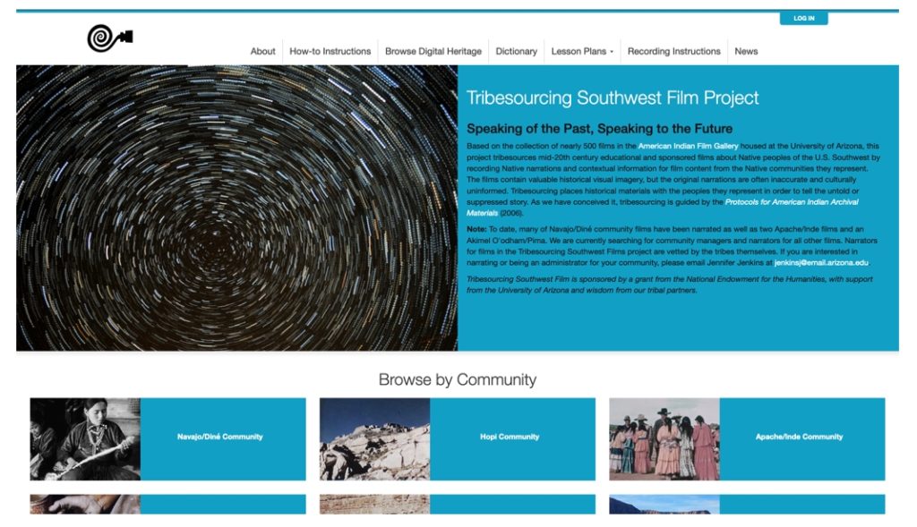 Tribesourceing Website Screenshot