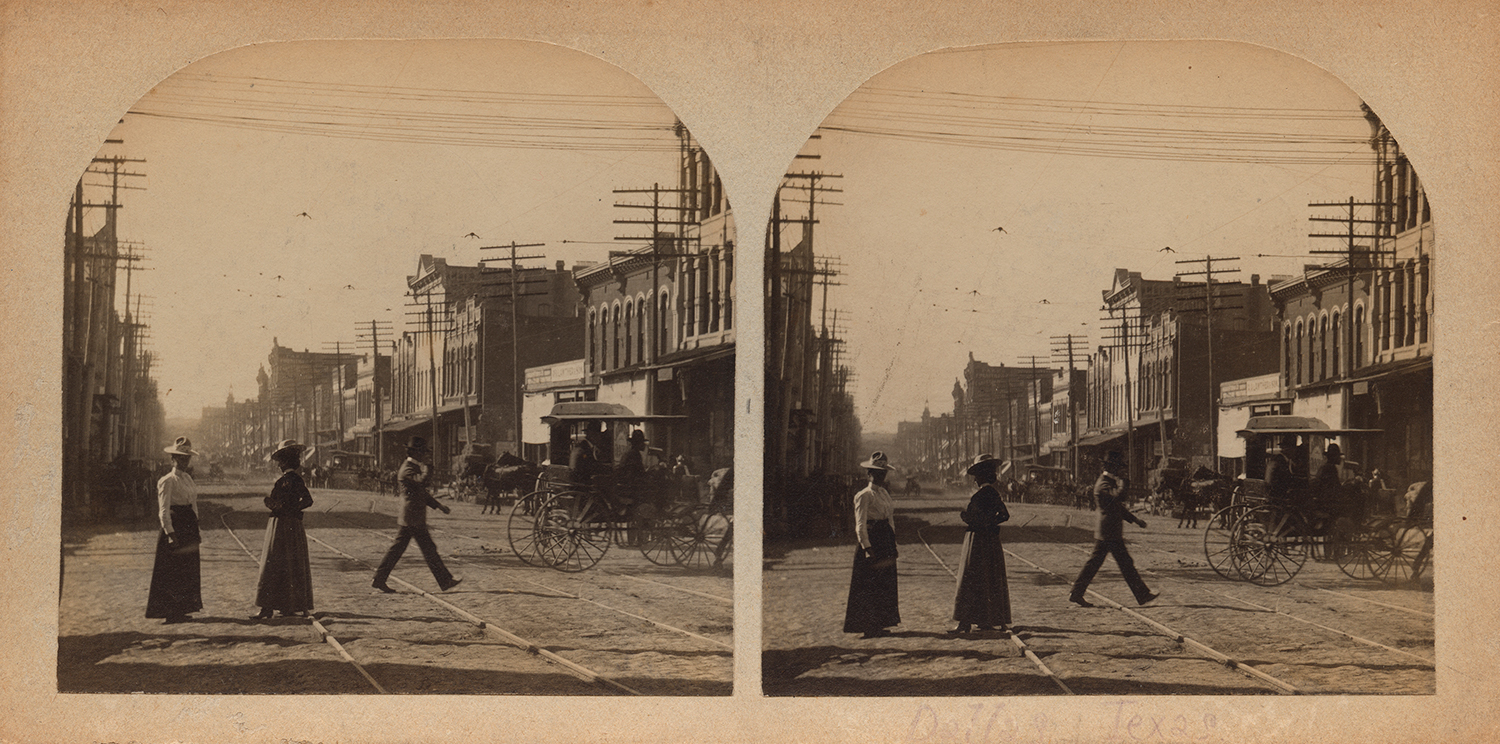 Dallas, Texas, ca. 1902-1919, stereograph