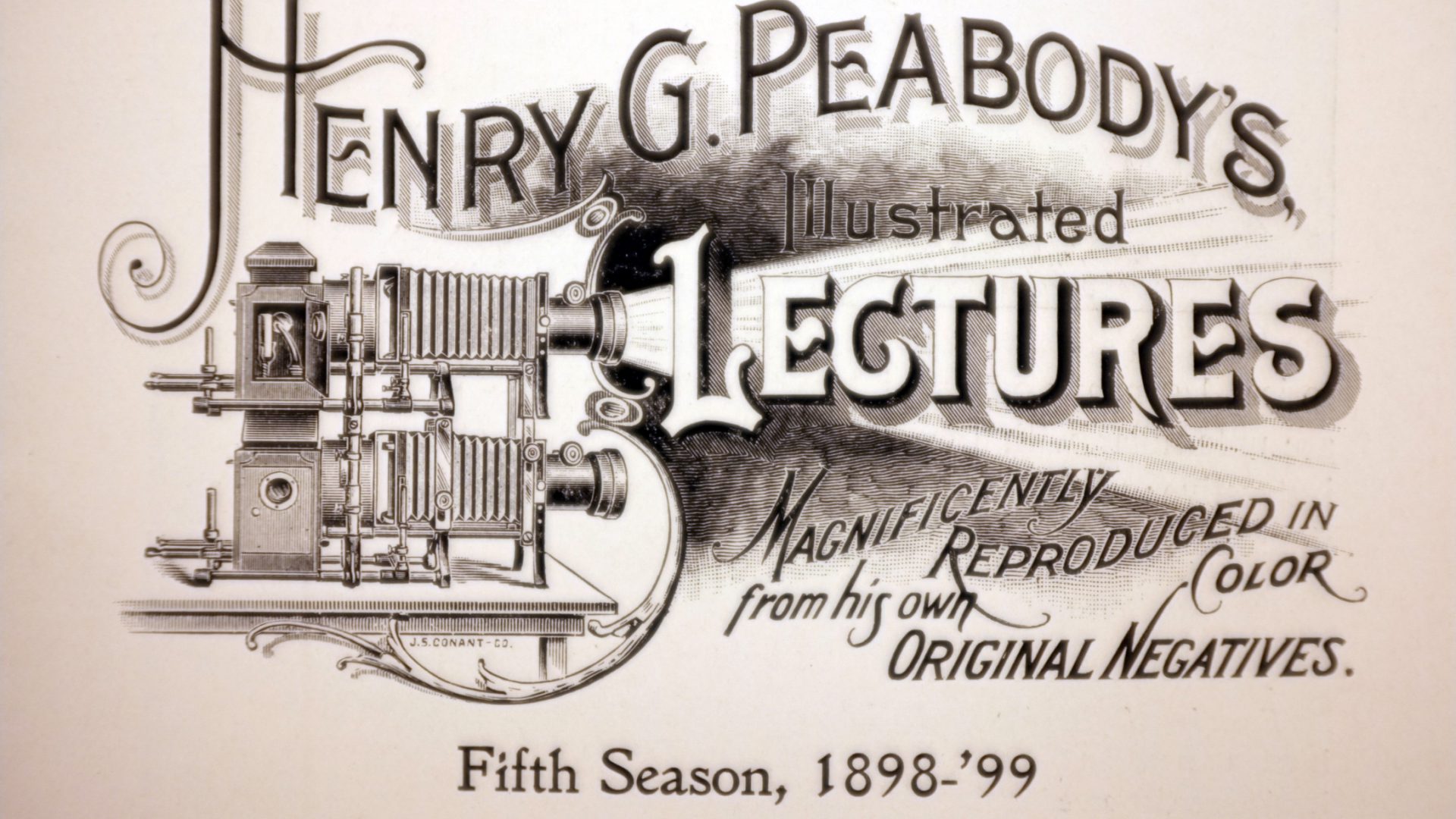Peabody catalog cover